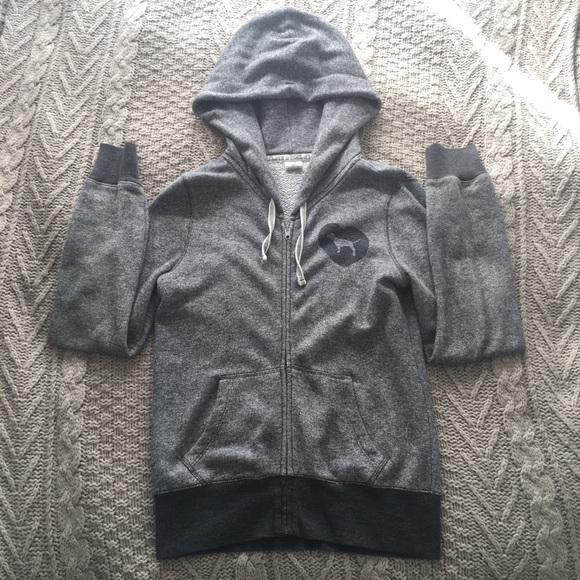 VS PINK grey hoodie - Picture 2 of 3